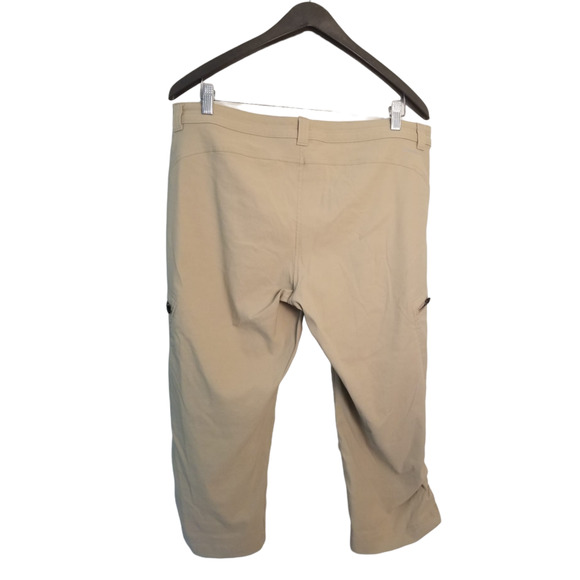 Eddie Bauer Khaki Capri Pants Women's Size 12 36 Inseam 21 in - Picture 2 of 11